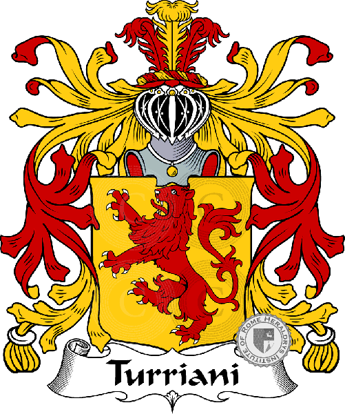 Coat of arms of family Turriani