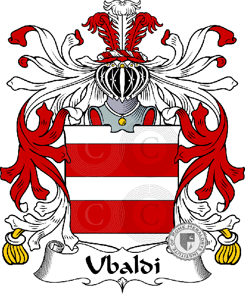 Coat of arms of family Ubaldi