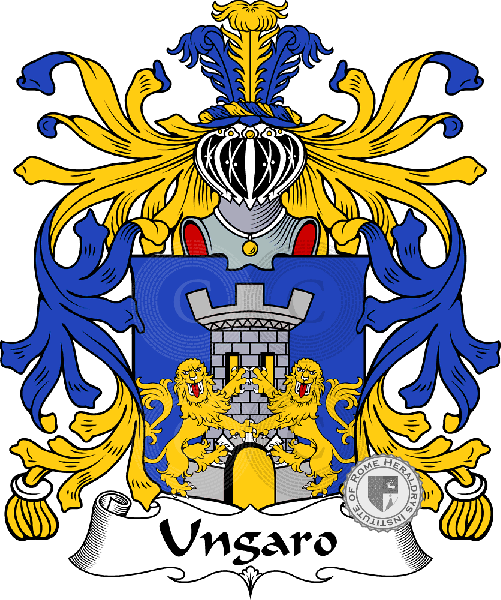 Coat of arms of family Ungaro
