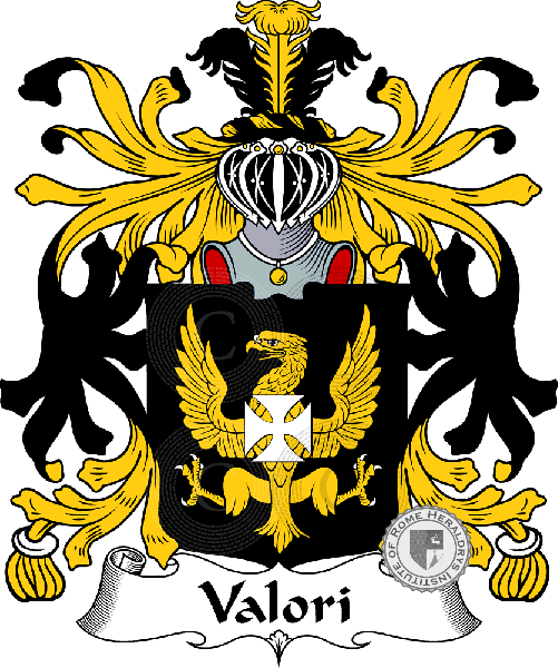 Coat of arms of family Valori