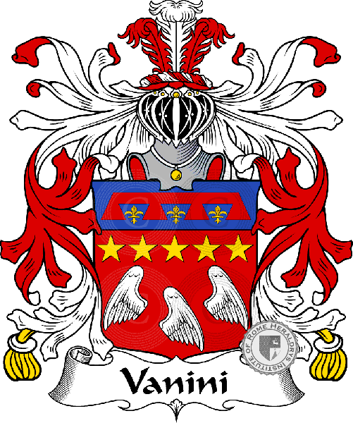 Coat of arms of family Vanini