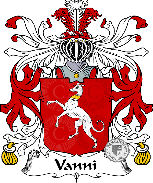 Coat of arms of family Vanni