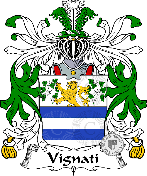 Coat of arms of family Vignati