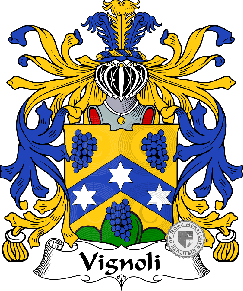 Wappen der Familie Vignoli