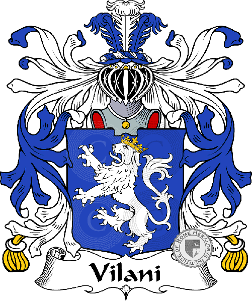 Brasão da família Villani