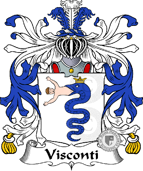 Coat of arms of family Visconti