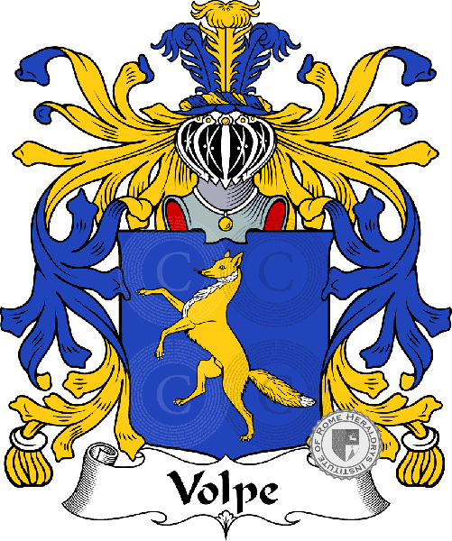 Escudo de la familia Volpe