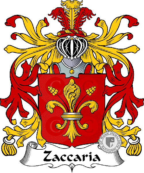 Coat of arms of family Zaccaria