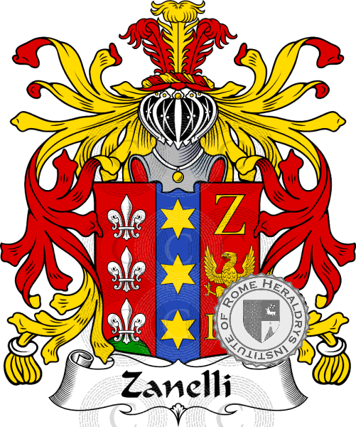 Wappen der Familie Zanelli