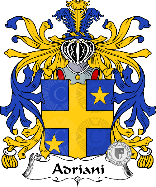 Escudo de la familia Adriani