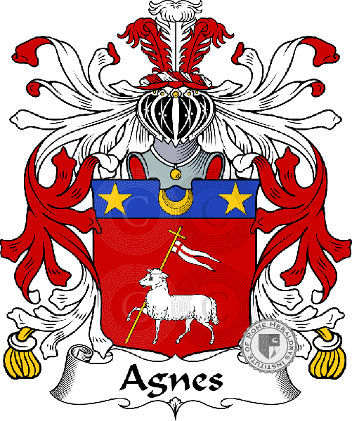 Wappen der Familie Agnes