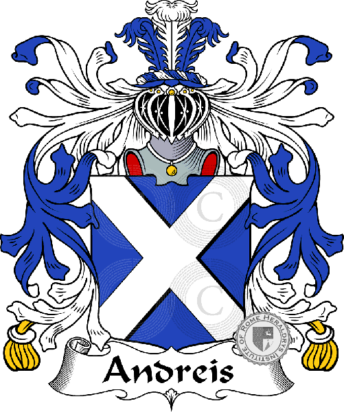 Coat of arms of family Andreis
