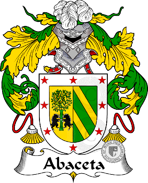 Coat of arms of family Abaceta
