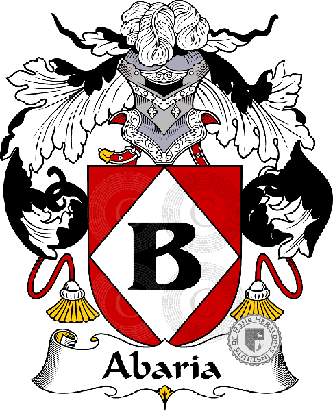 Coat of arms of family Abaria