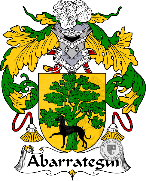 Coat of arms of family Abarrategui