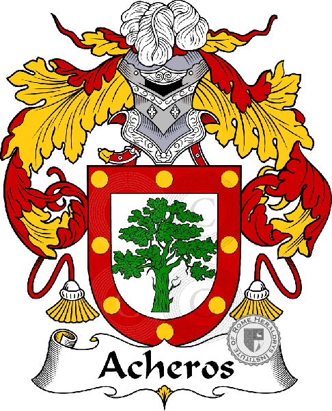 Coat of arms of family Acheros