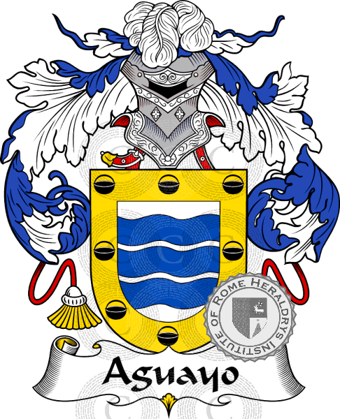 Coat of arms of family Aguayo