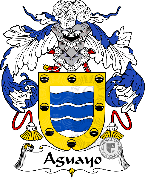 Escudo de la familia Aguayo