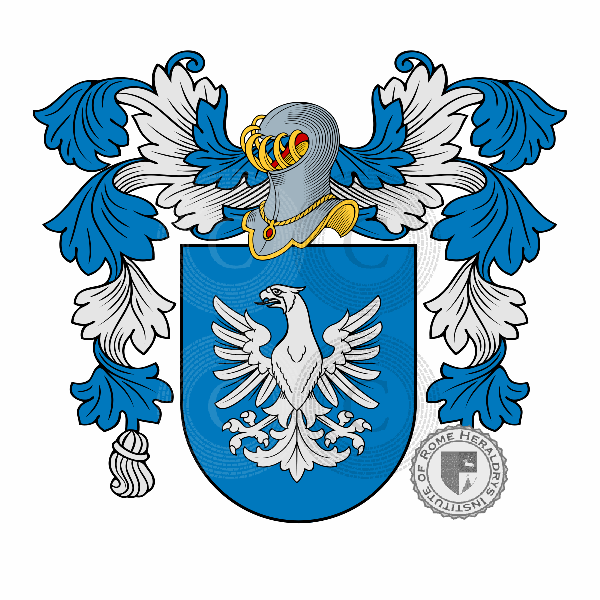 Coat of arms of family Aguiar