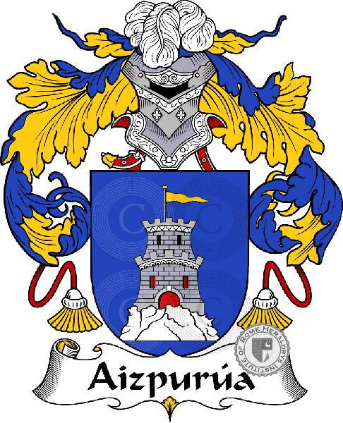 Coat of arms of family Aizpurúa