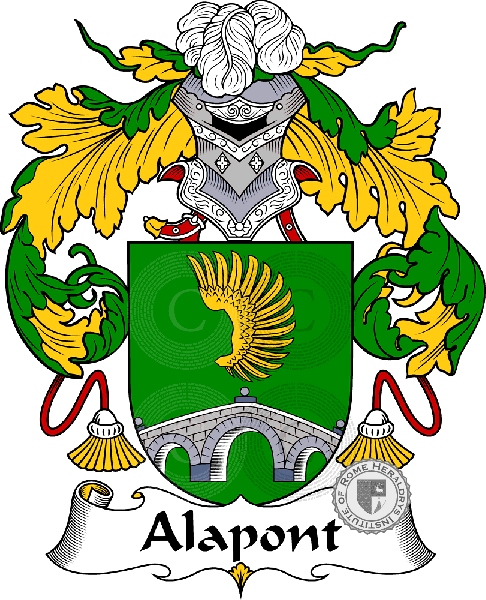Coat of arms of family Alapont