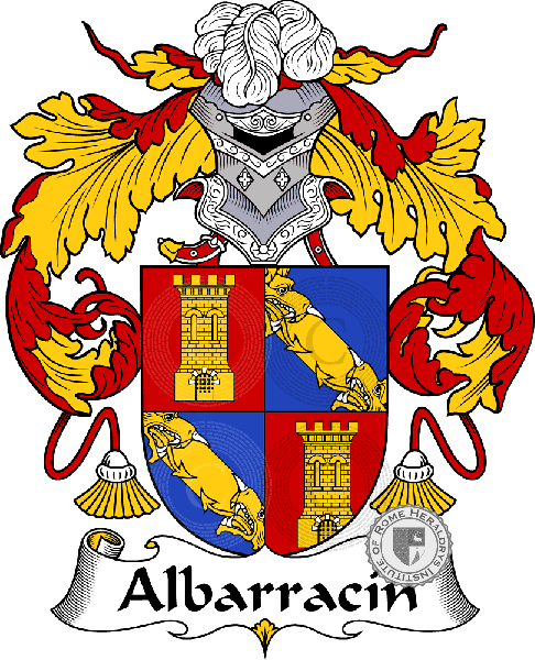 Brasão da família Albarracín