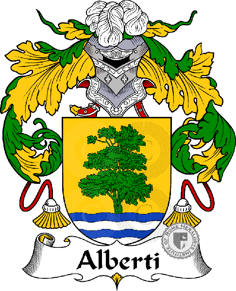 Escudo de la familia Alberti