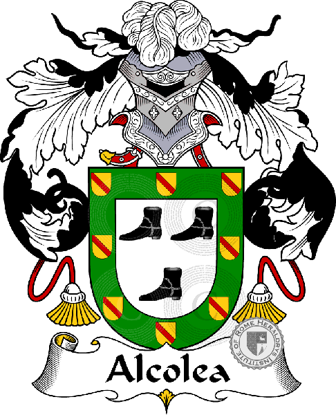 Coat of arms of family Alcolea