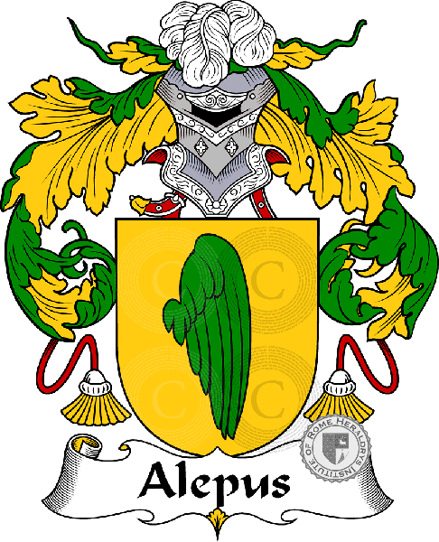 Escudo de la familia Alepus