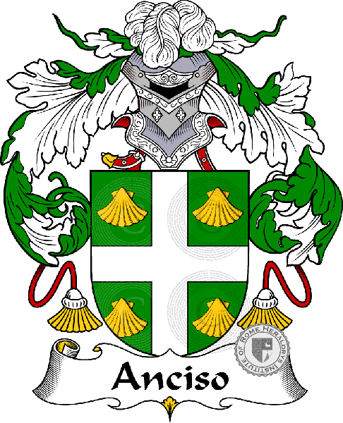 Wappen der Familie Anciso