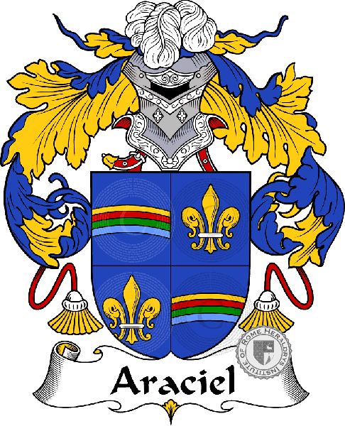 Coat of arms of family Araciel