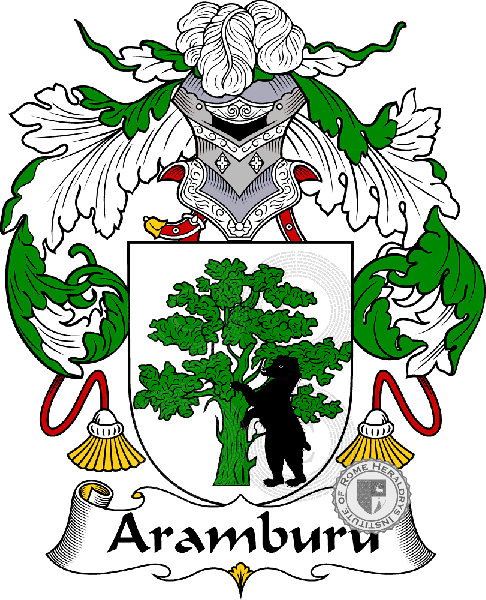Coat of arms of family Aramburu