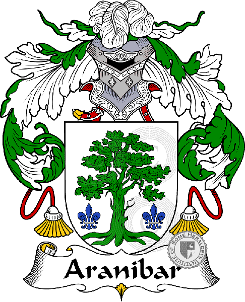 Coat of arms of family Aranibar
