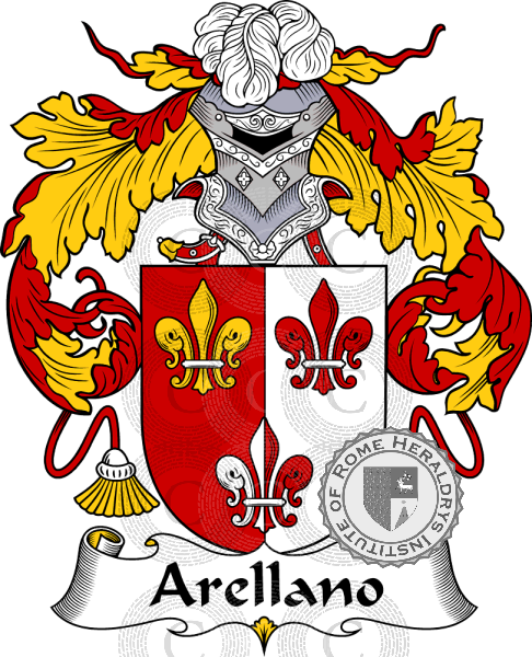 Brasão da família Arellano