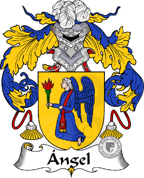 Coat of arms of family ngel