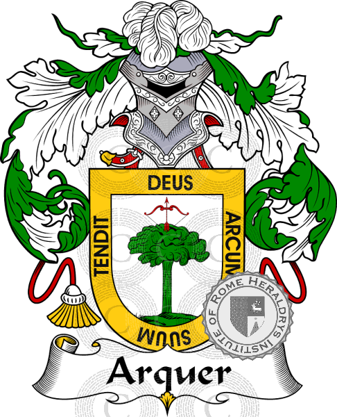 Brasão da família Arquer