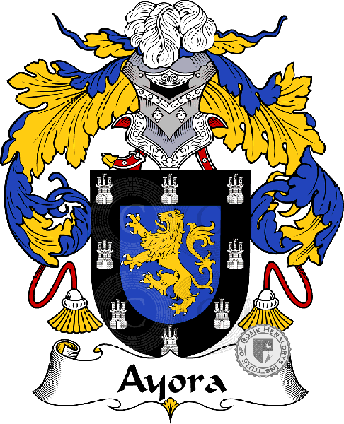 Coat of arms of family Ayora