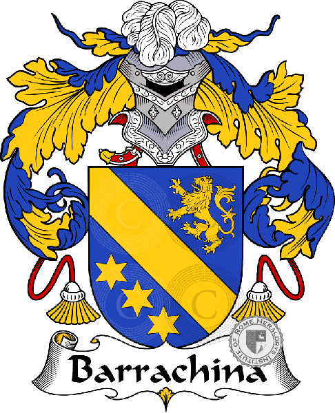 Coat of arms of family Barrachina