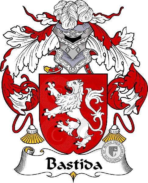 Coat of arms of family Bastida