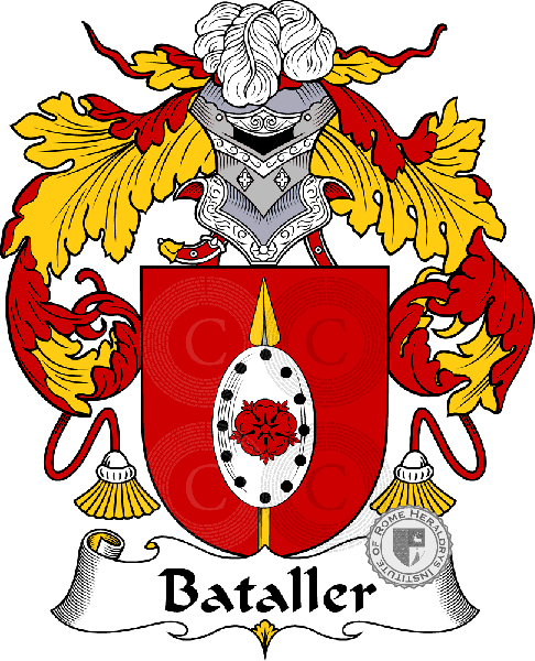 Coat of arms of family Bataller