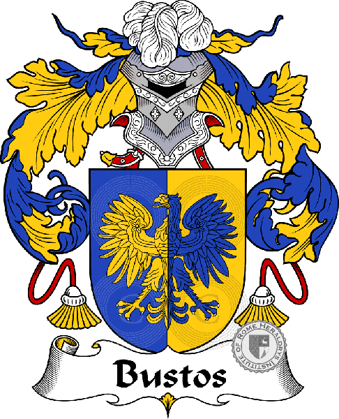 Coat of arms of family Bustos or Busto