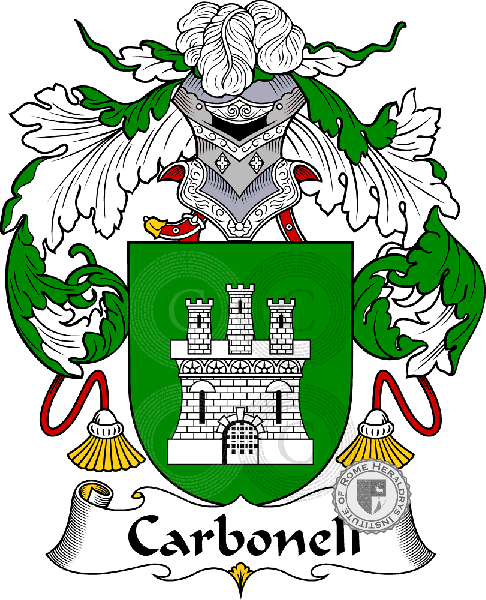 Coat of arms of family Carbonell I