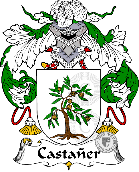 Wappen der Familie Castañer