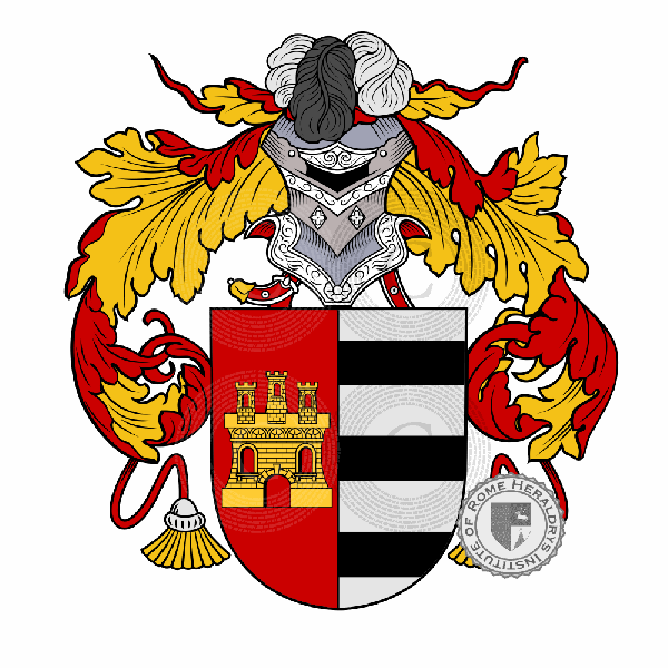 Coat of arms of family Castejón