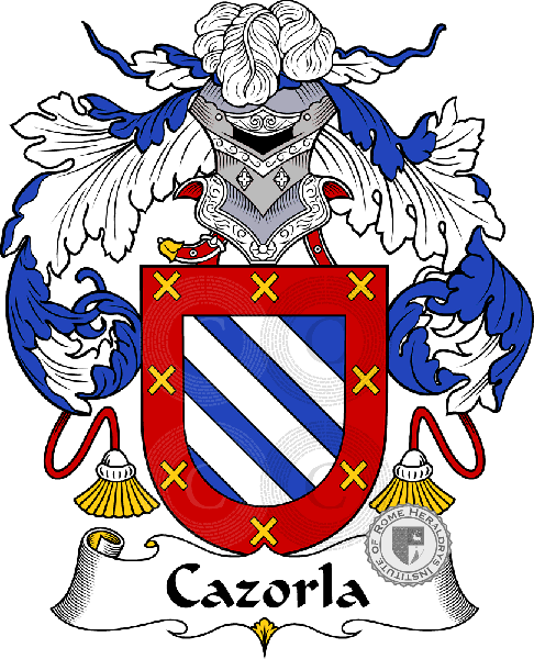 Escudo de la familia Cazorla