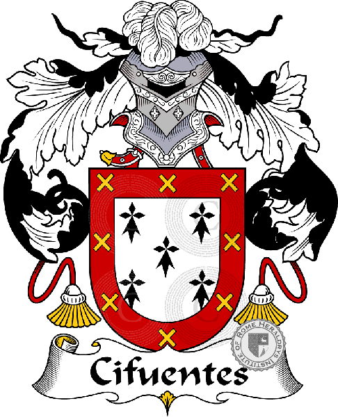 Coat of arms of family Cifuentes