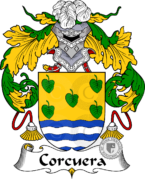 Coat of arms of family Corcuera