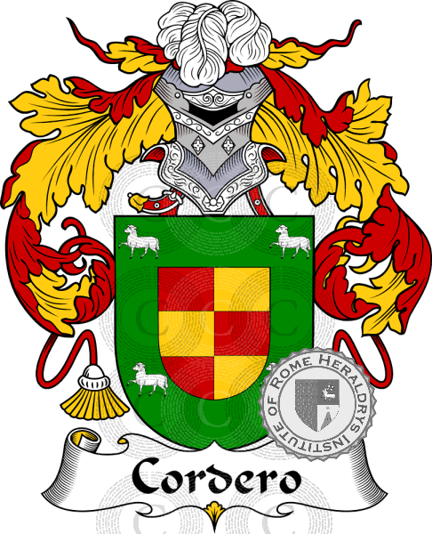 Escudo de la familia Cordero II