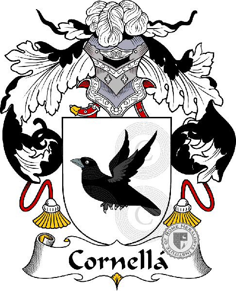 Escudo de la familia Cornellá