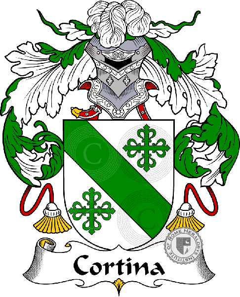Escudo de la familia Cortina